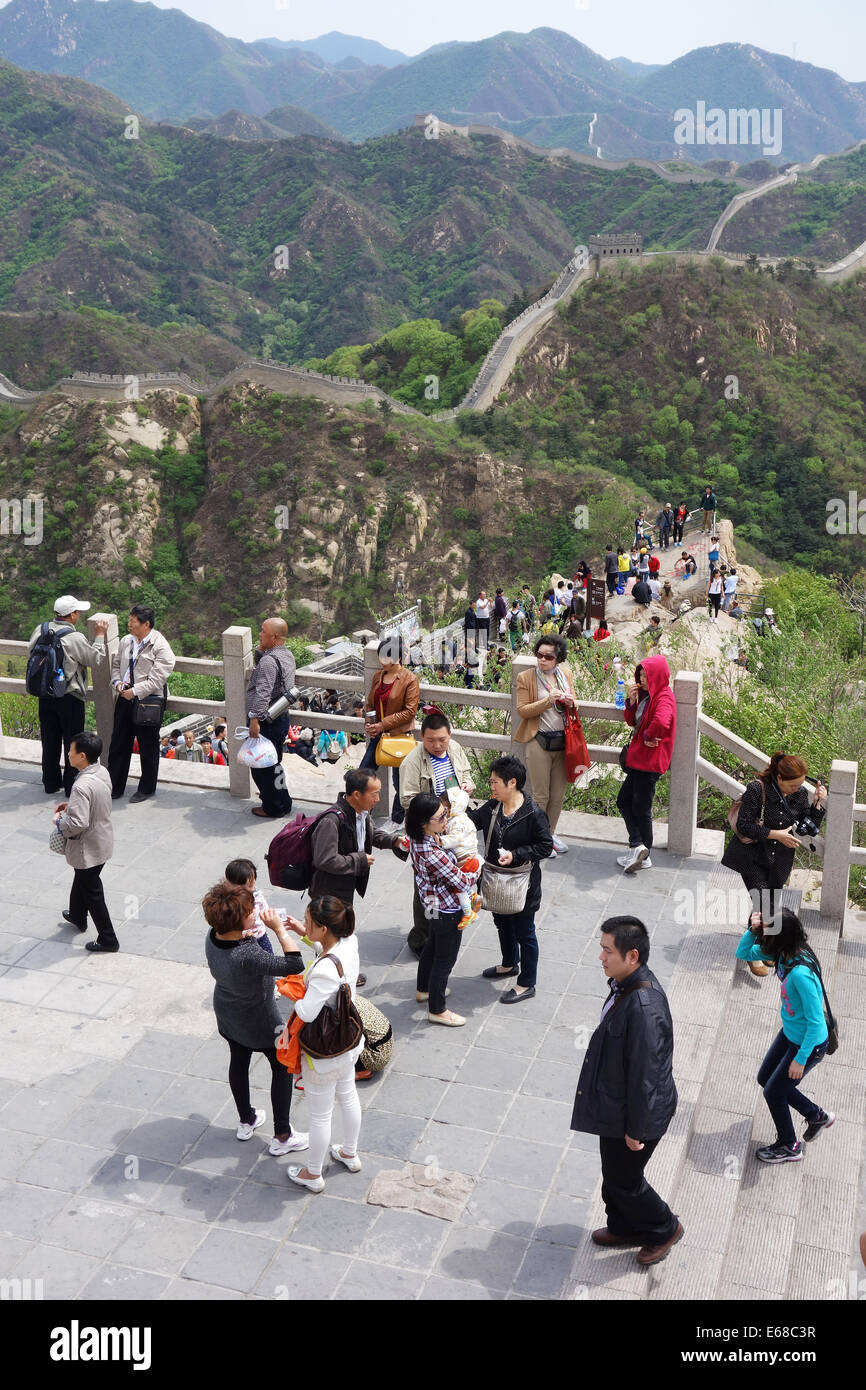 Great Wall of China, China, Great Wall of China, People's Republic of China Stock Photo