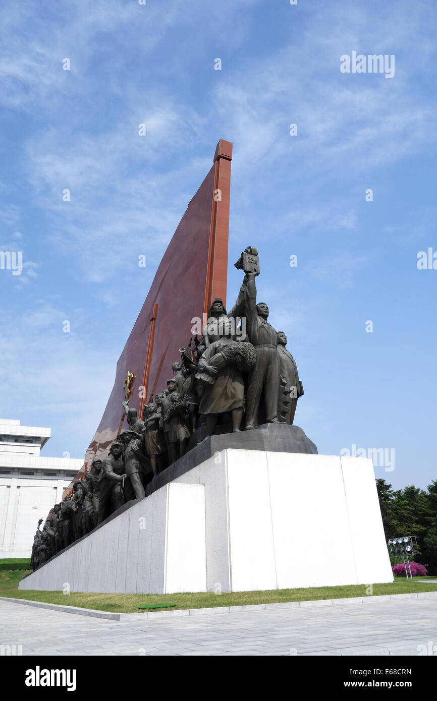 Socialist Revolution Monument At The Grand Monument On Mansu Hill socialist-revolution-monument-at-the-grand-monument-on-mansu-hill