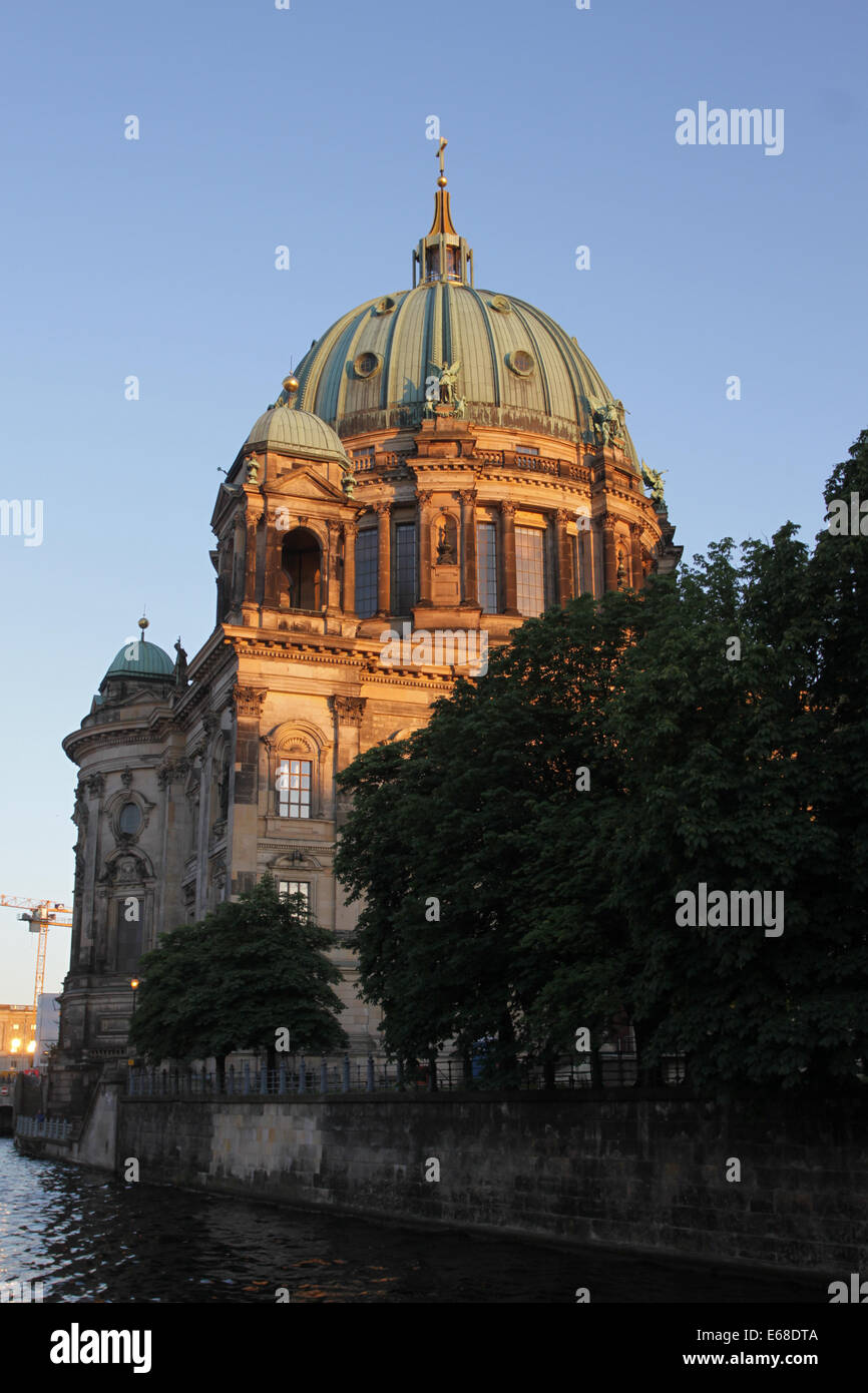 The Berliner Dom in Berlin, Germany, Europe Stock Photo