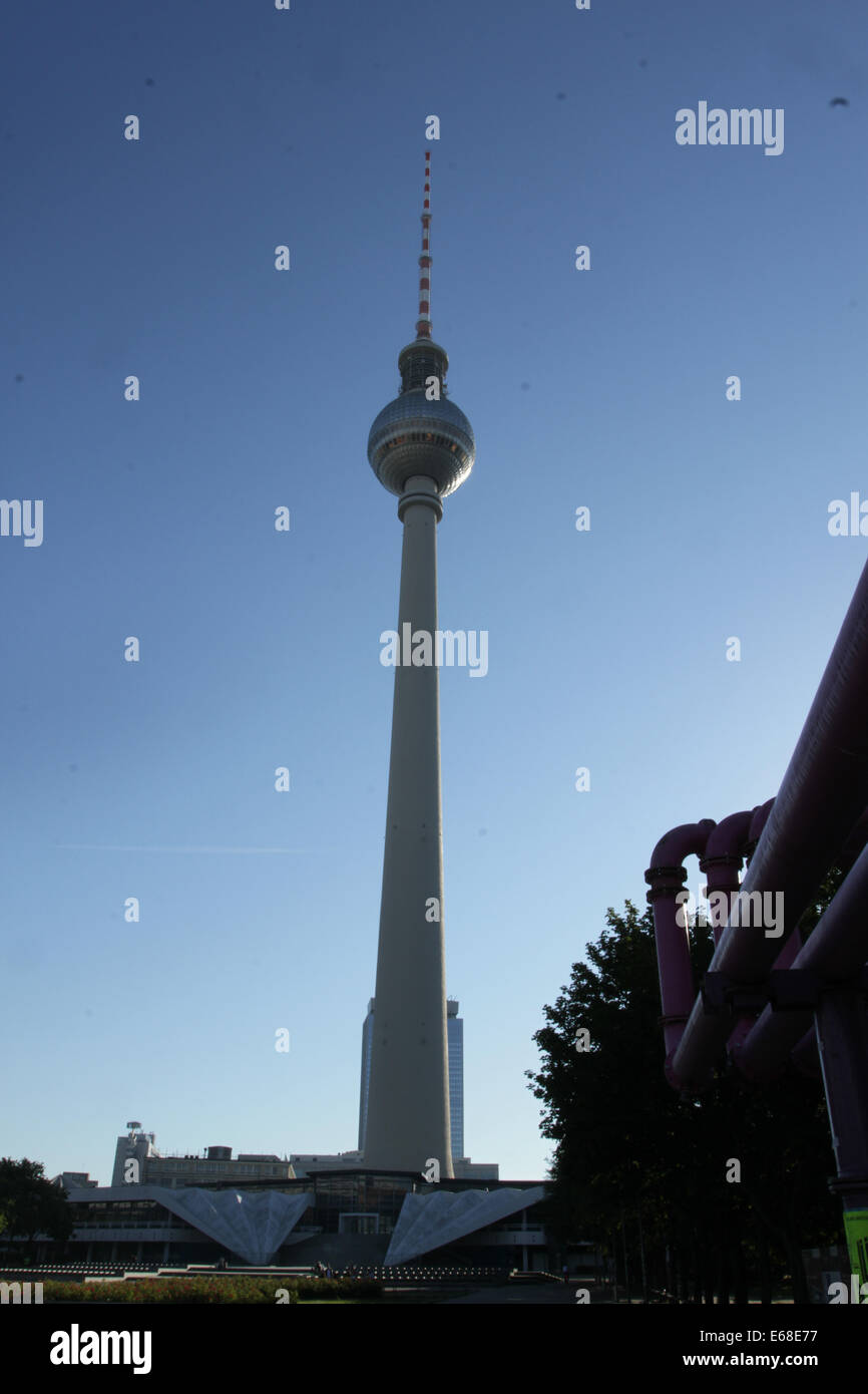 Television Tower Berlin, Germany Stock Photo