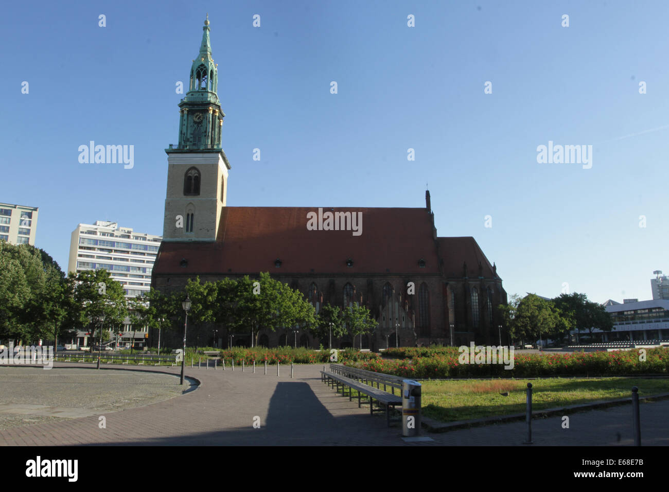 Germany, Berlin, St.Mary's Church Stock Photo - Alamy