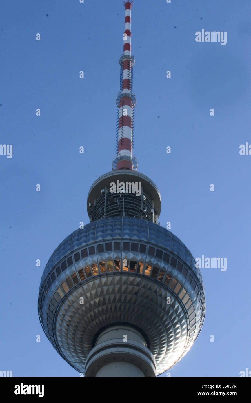 Television Tower Berlin, Germany Stock Photo