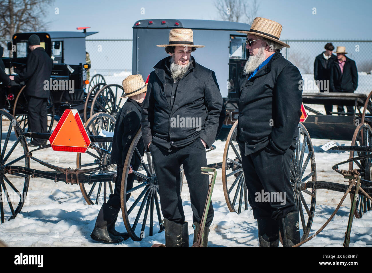Pennsylvania Amish Auction Stock Photos & Pennsylvania Amish Auction