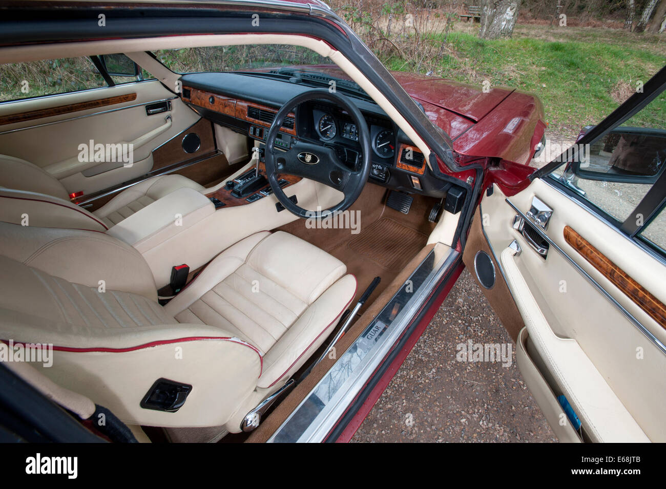 Jaguar XJS based Lynx Eventer shooting brake classic car Stock Photo
