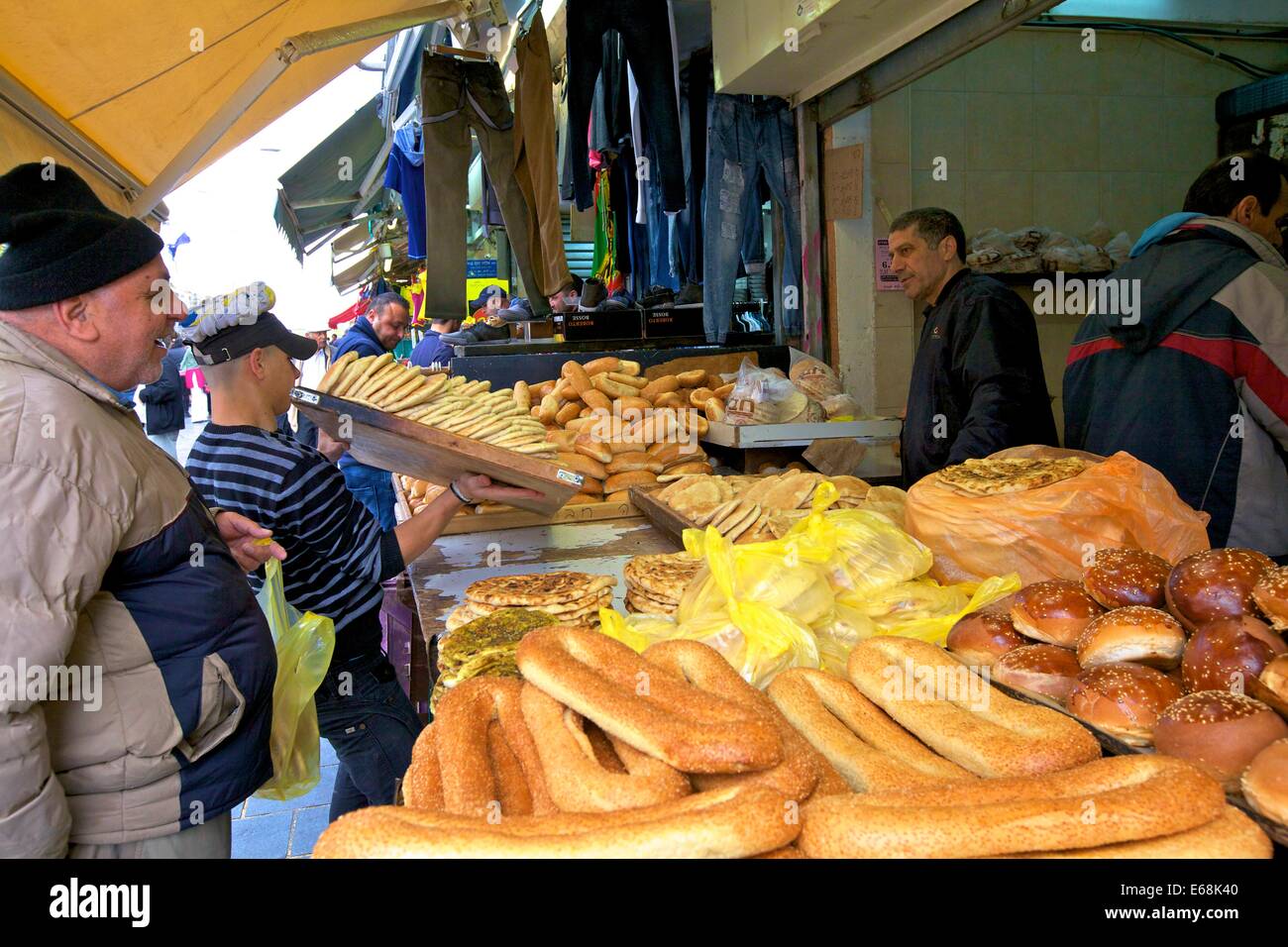 Bakery Shop, Mahane Yehuda Market, Jerusalem, Israel Stock Photo Alamy