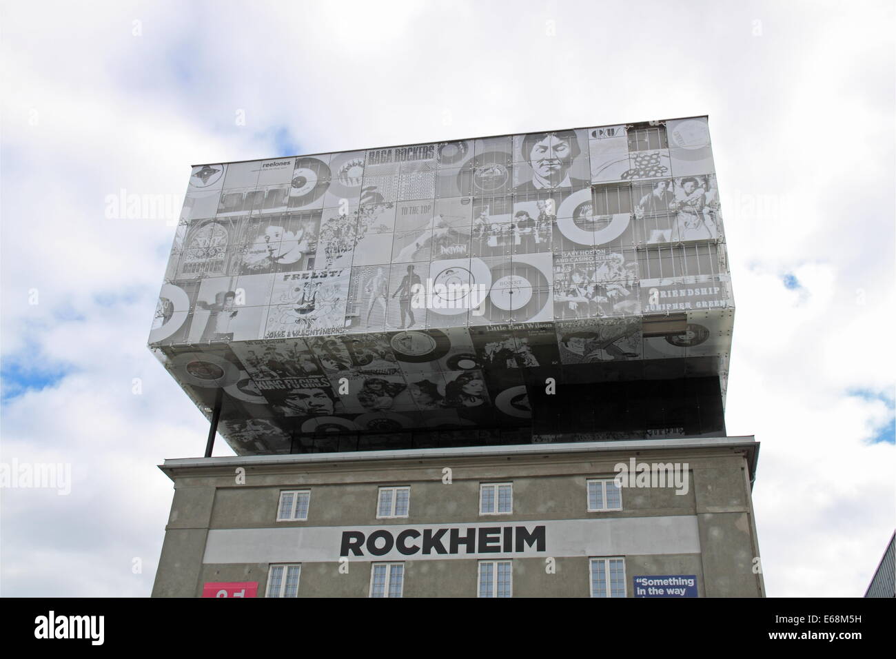Rockheim (National Museum of Pop and Rock), Trondheim waterfront, Brattøra, Sør-Trøndelag, Norway, Scandinavia, Europe Stock Photo