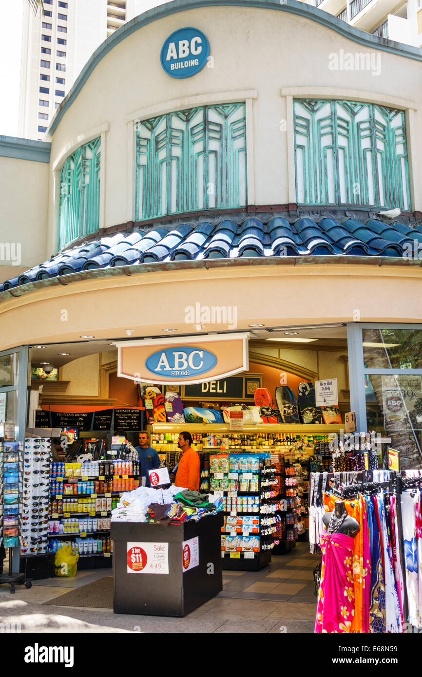 Honolulu Hawaii,Oahu,Hawaiian,Waikiki Beach,Kuhio Avenue,ABC Store