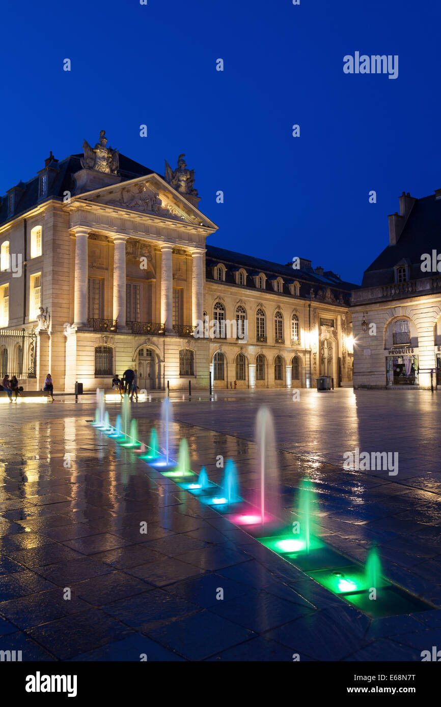 Ducal palace, Liberation square, Dijon, Departement Cote-d'Or, Bourgogne, France Stock Photo