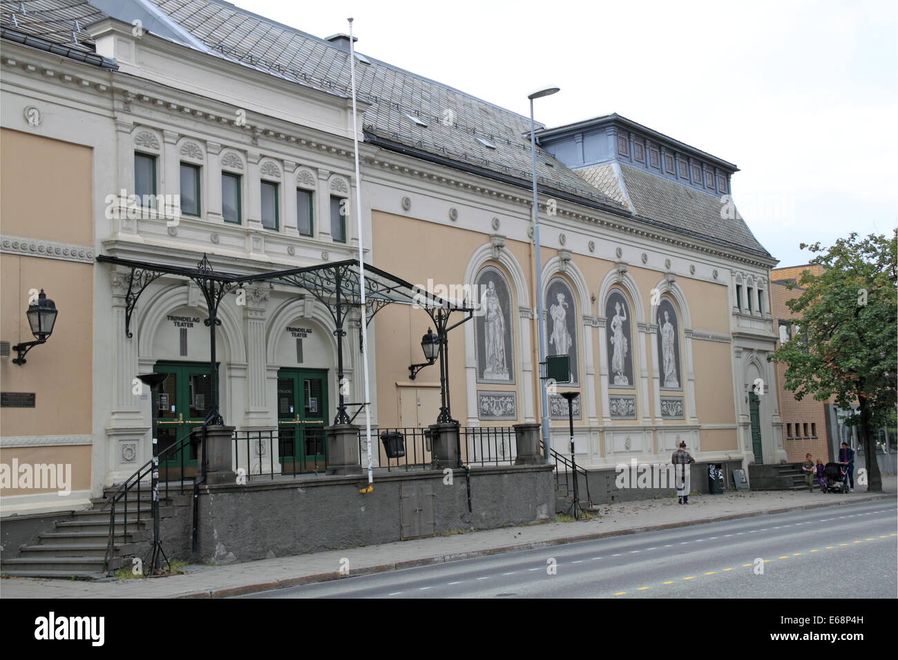 Trøndelag Teater, Prinsens Gate, Midtbyen, Trondheim, Sør-Trøndelag, Norway, Scandinavia, Europe Stock Photo