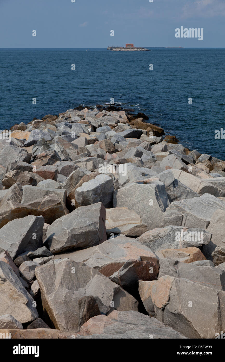 View over the water from South Thimble Island on the Chesapeake bay