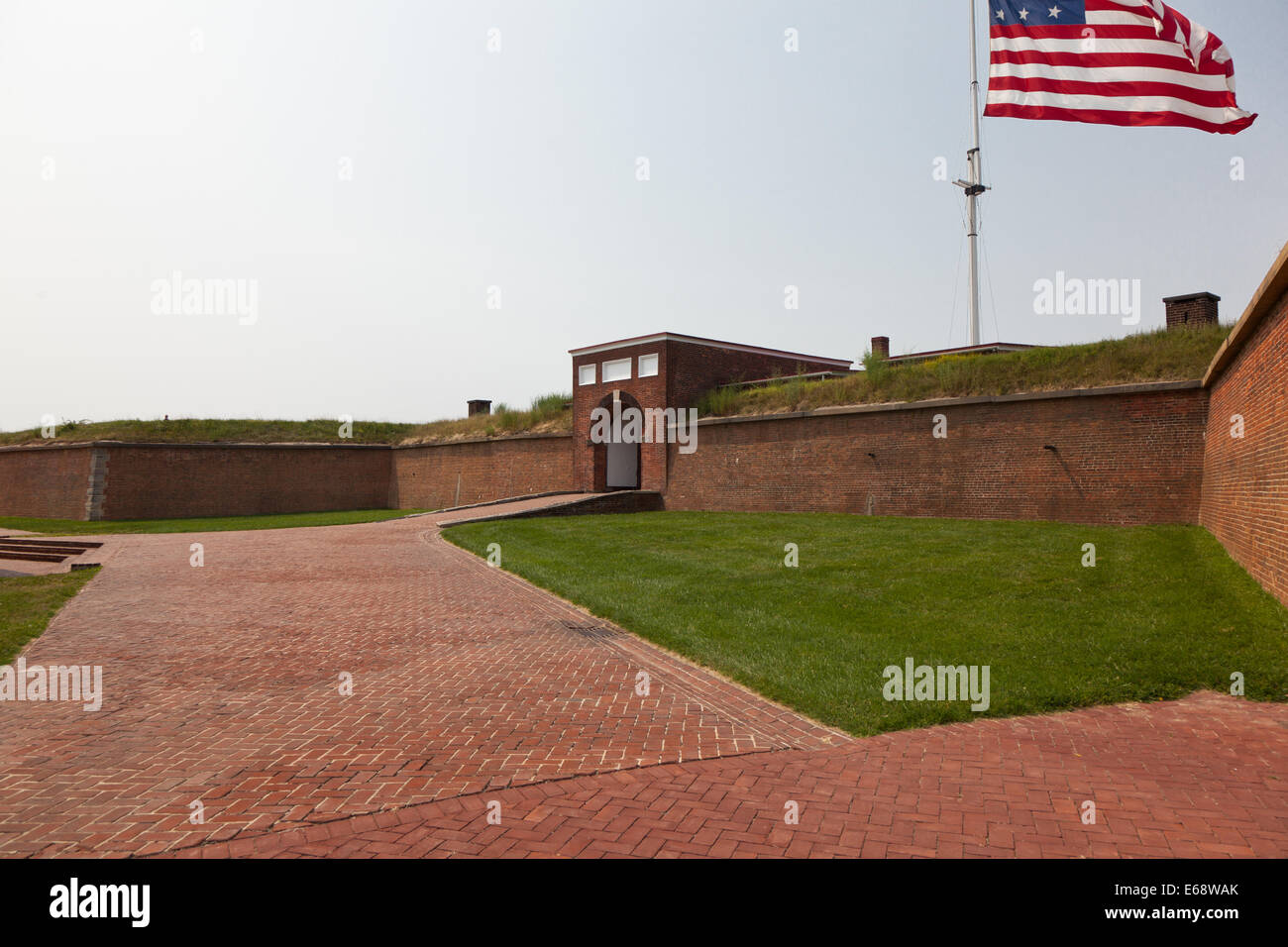 Fort McHenry National Historic Site in Baltimore, Maryland Stock Photo ...