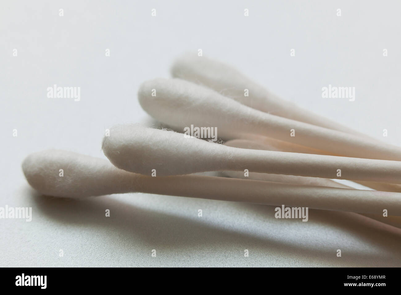 Cotton swabs closeup Stock Photo Alamy