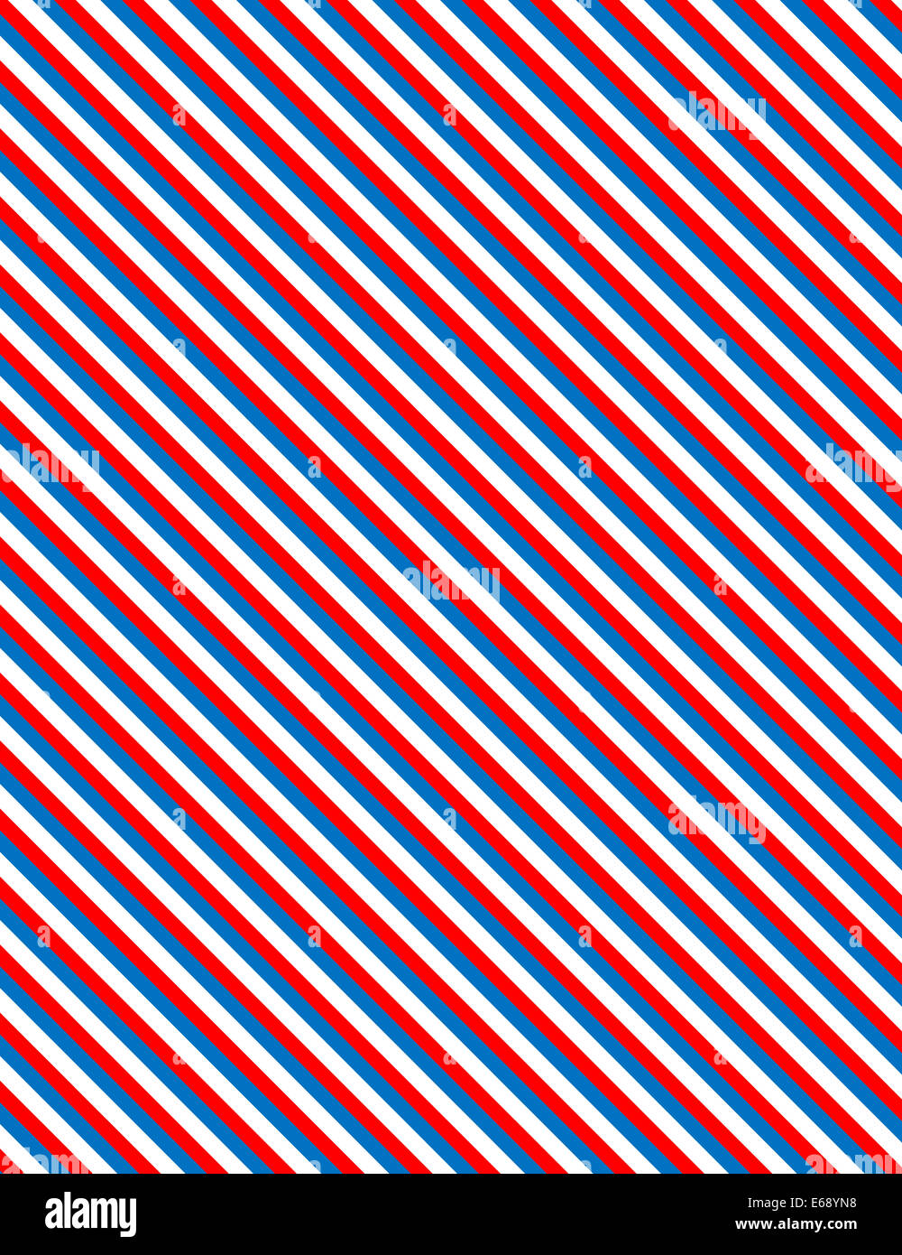 Red White And Blue Patriotic Diagonal Striped Background