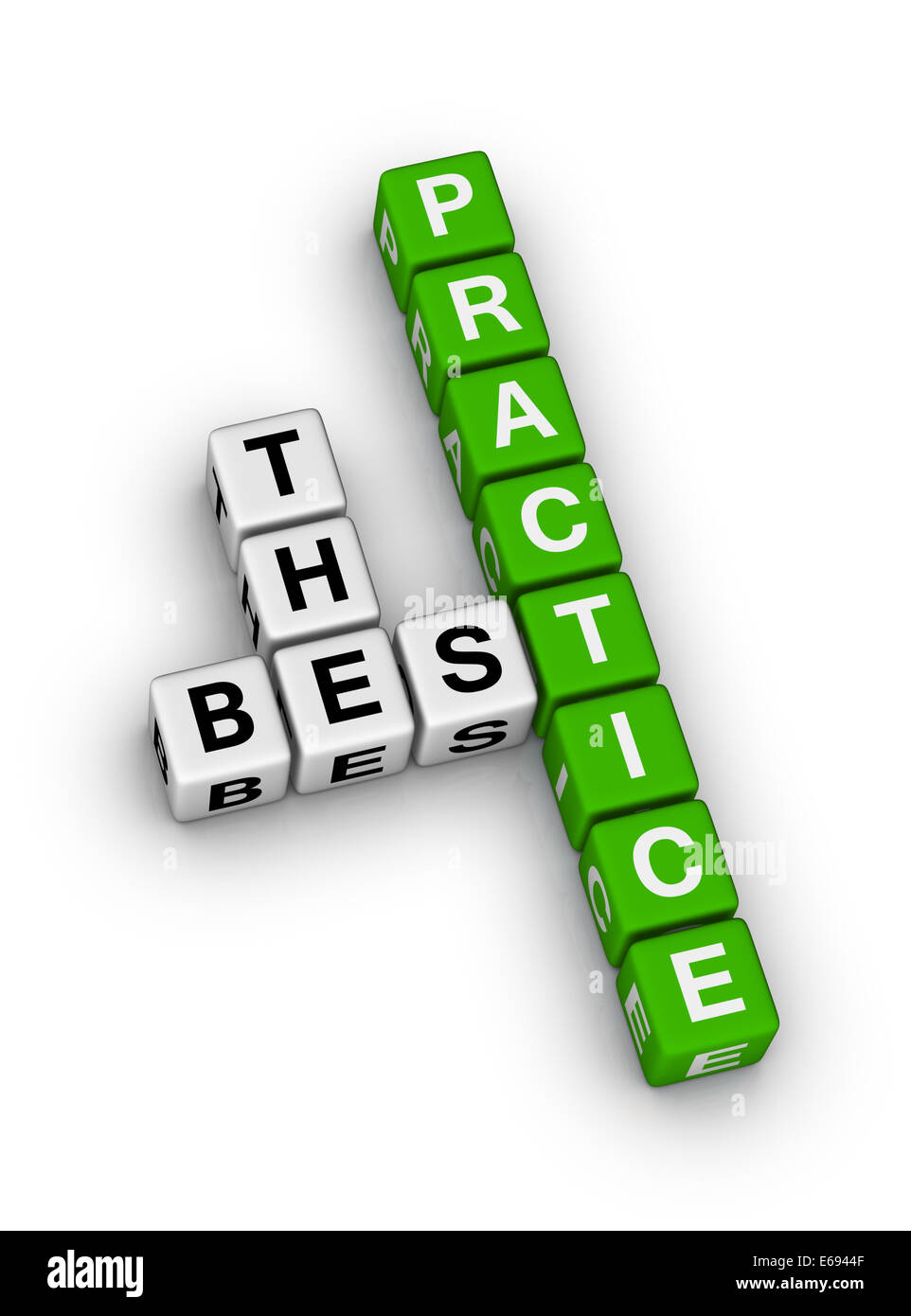 the best practice crossword puzzle Stock Photo - Alamy