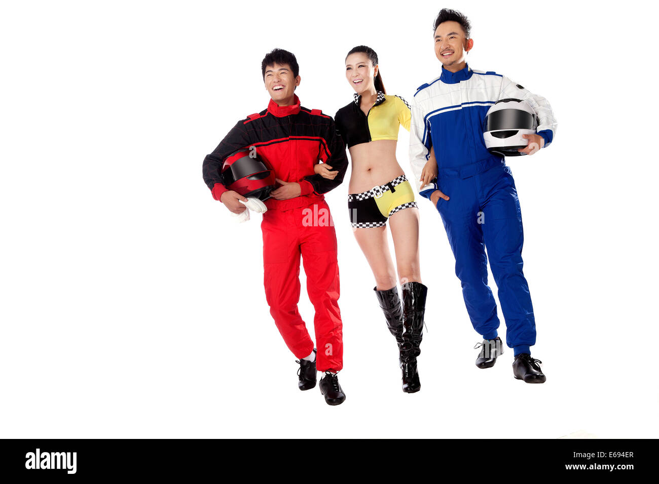 Young race car driver Stock Photo Alamy