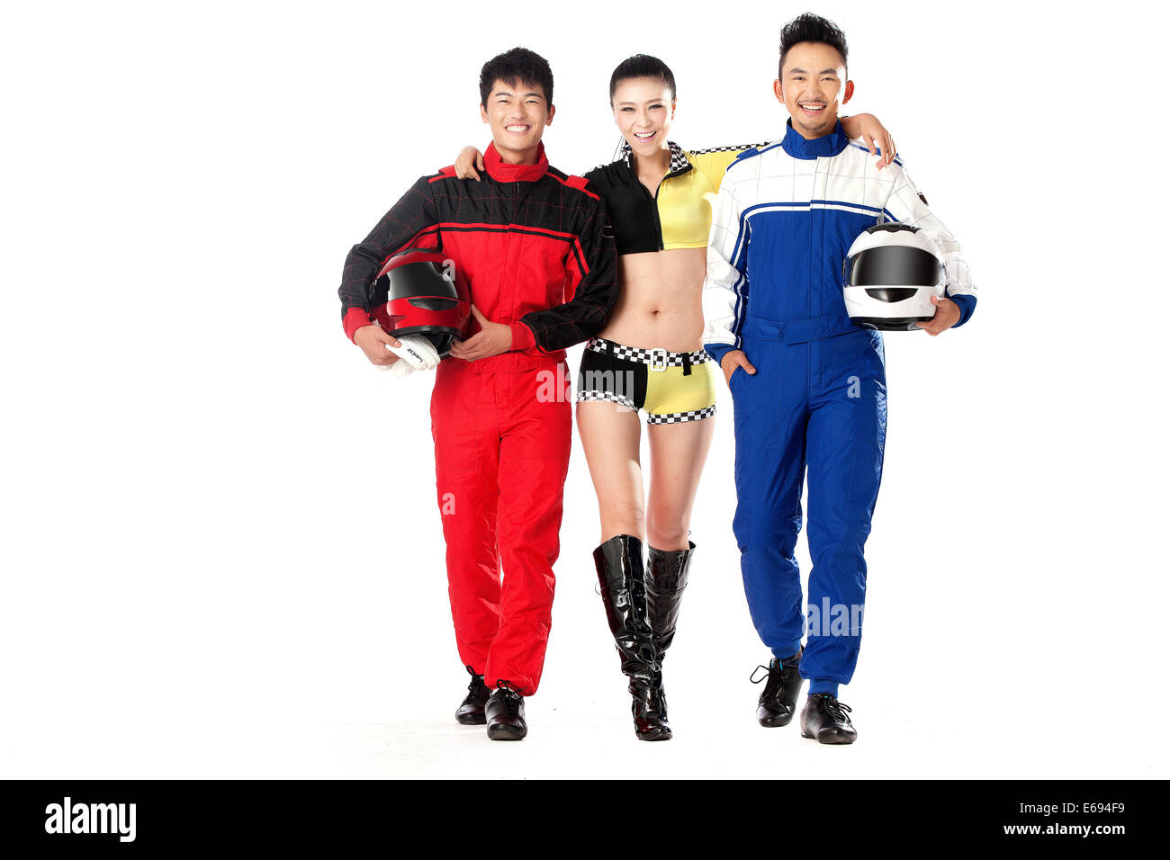 Young race car driver Stock Photo Alamy