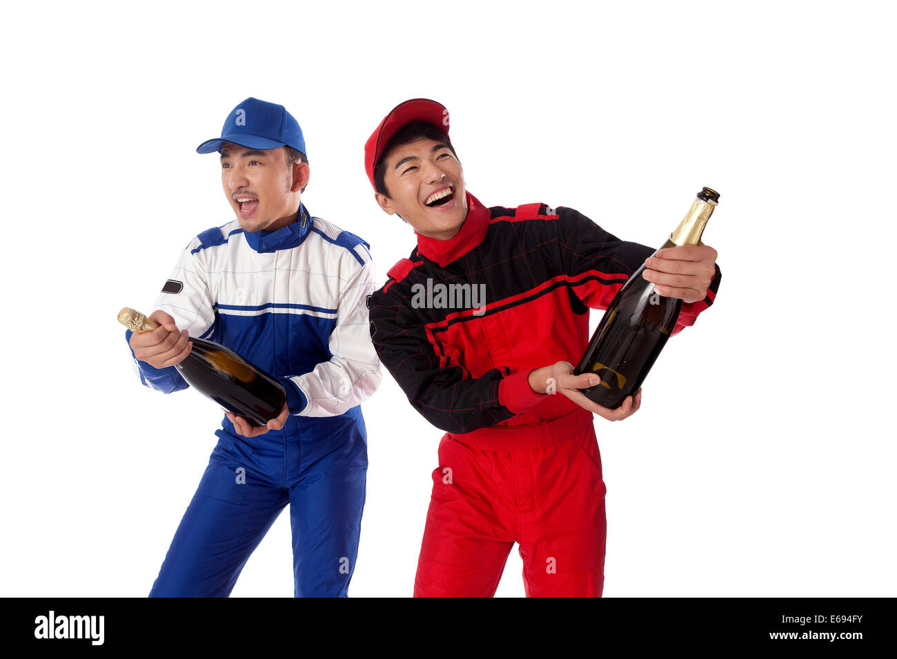 Young Race Car Driver Stock Photo Alamy