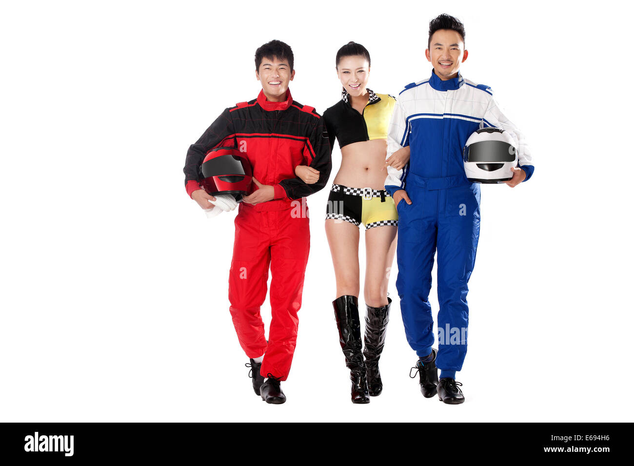 Young race car driver Stock Photo Alamy