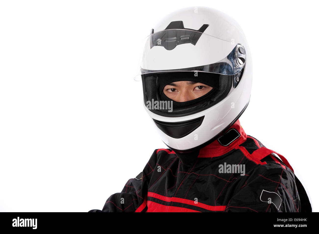 Young race car driver Stock Photo - Alamy