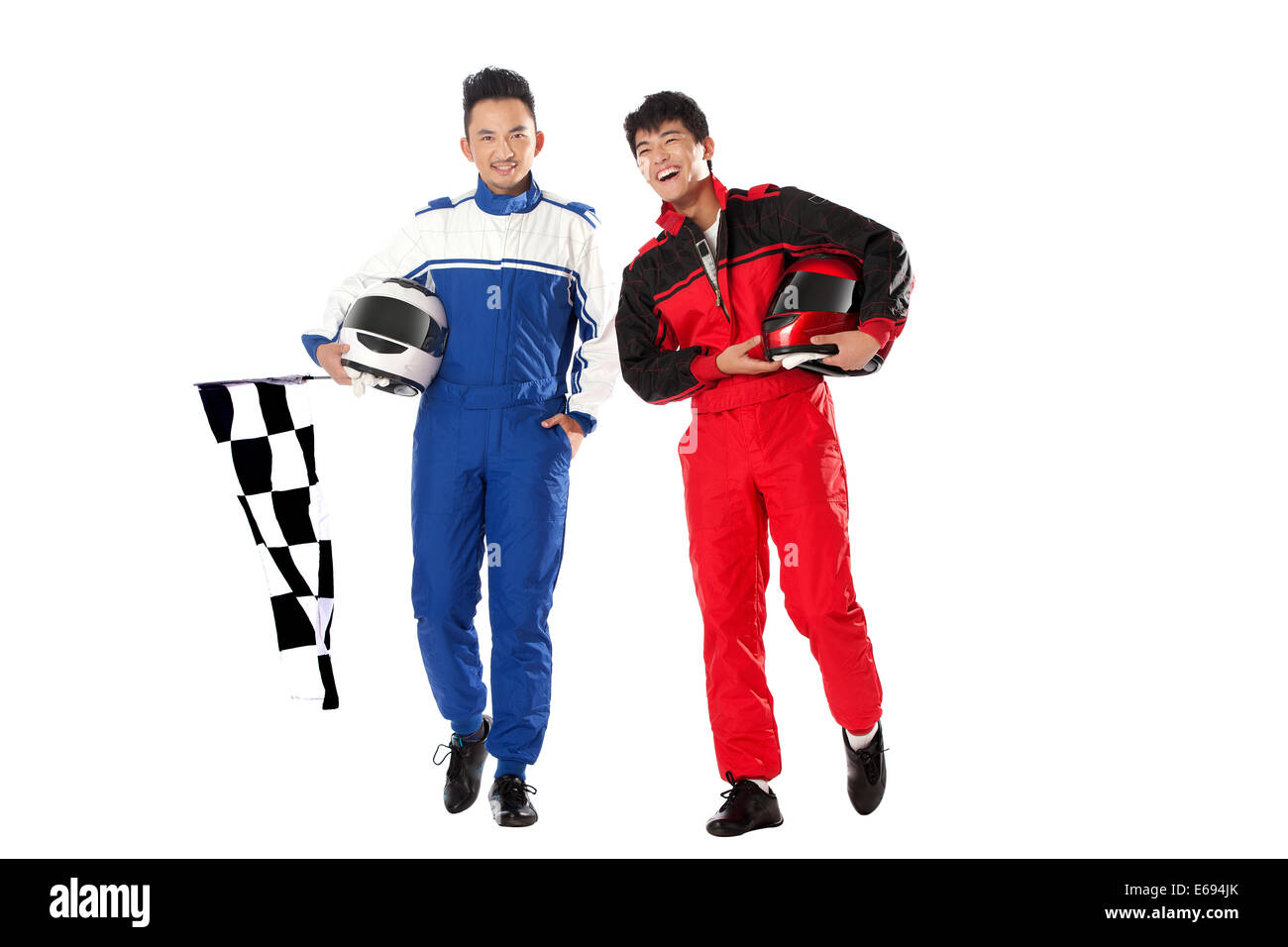 Young race car driver Stock Photo Alamy