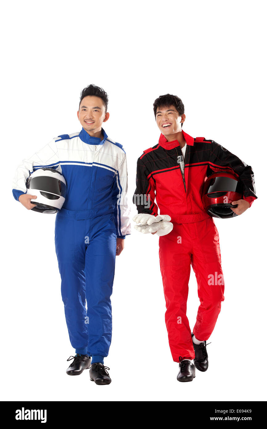 Young race car driver Stock Photo Alamy