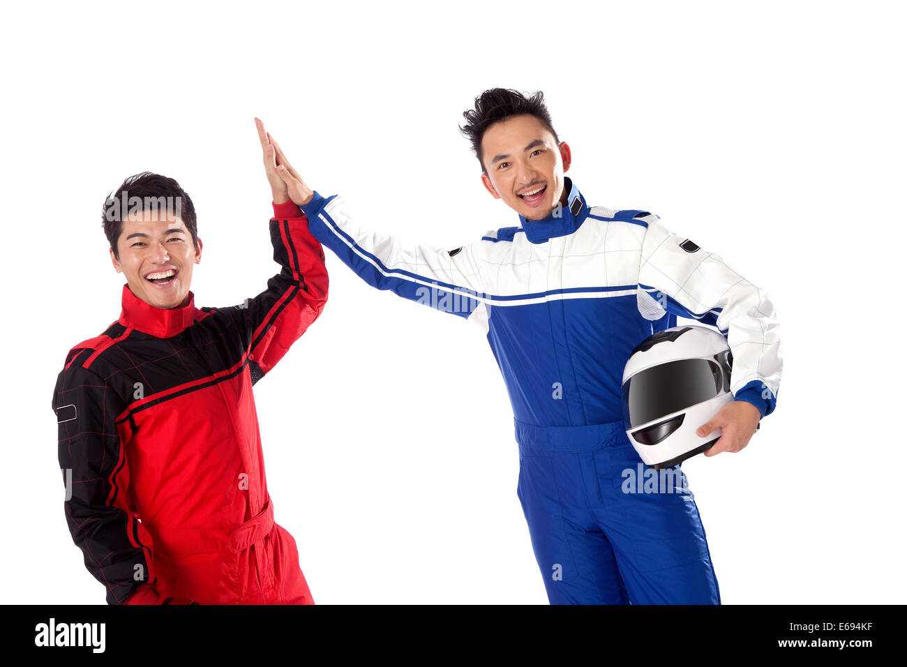 Young race car driver Stock Photo Alamy