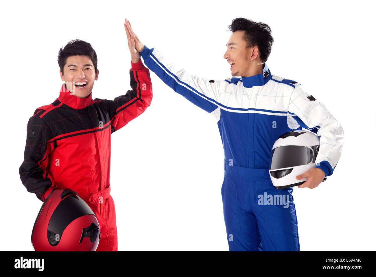 Young race car driver Stock Photo Alamy