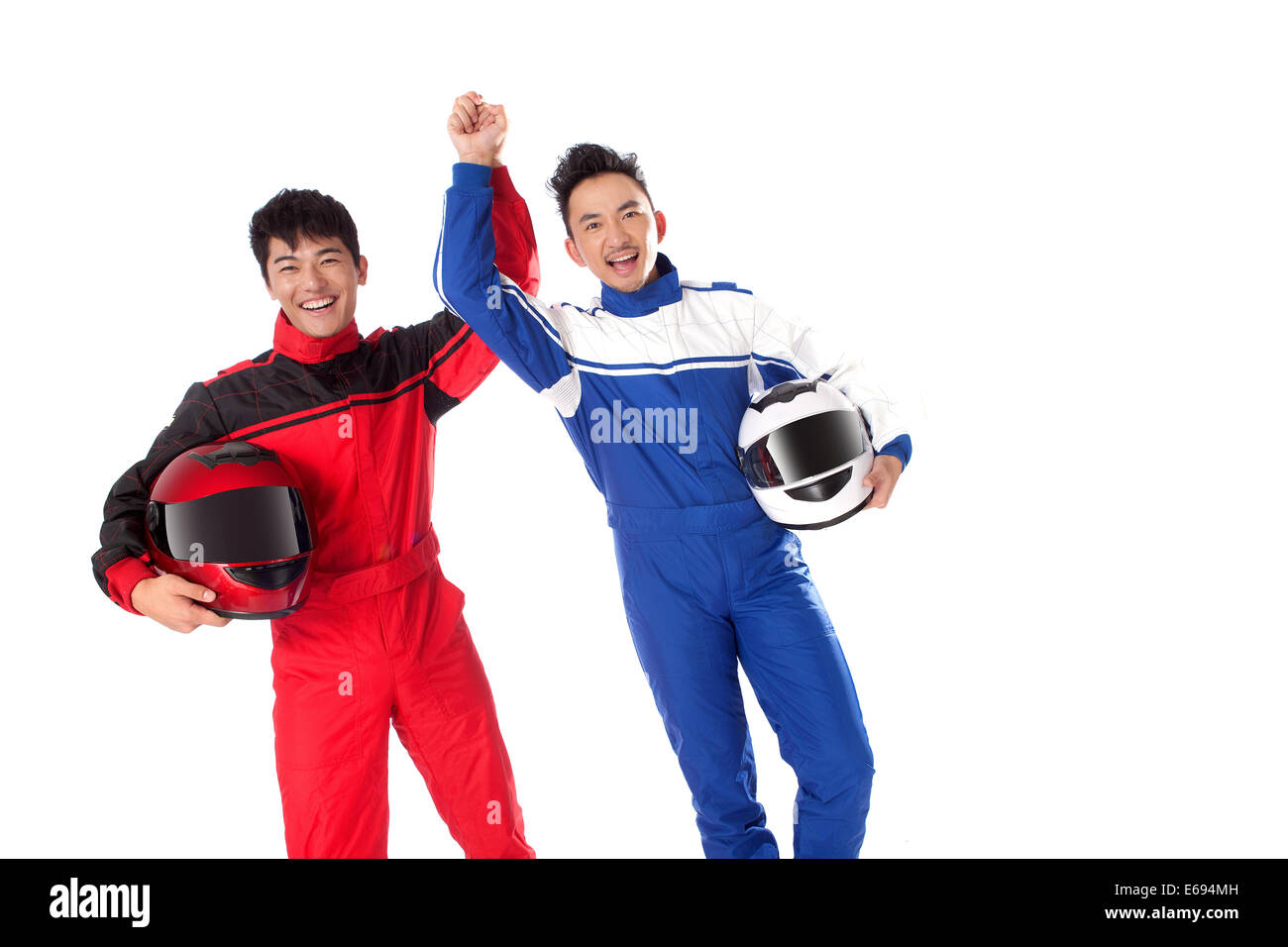 Young Race Car Driver Stock Photo Alamy