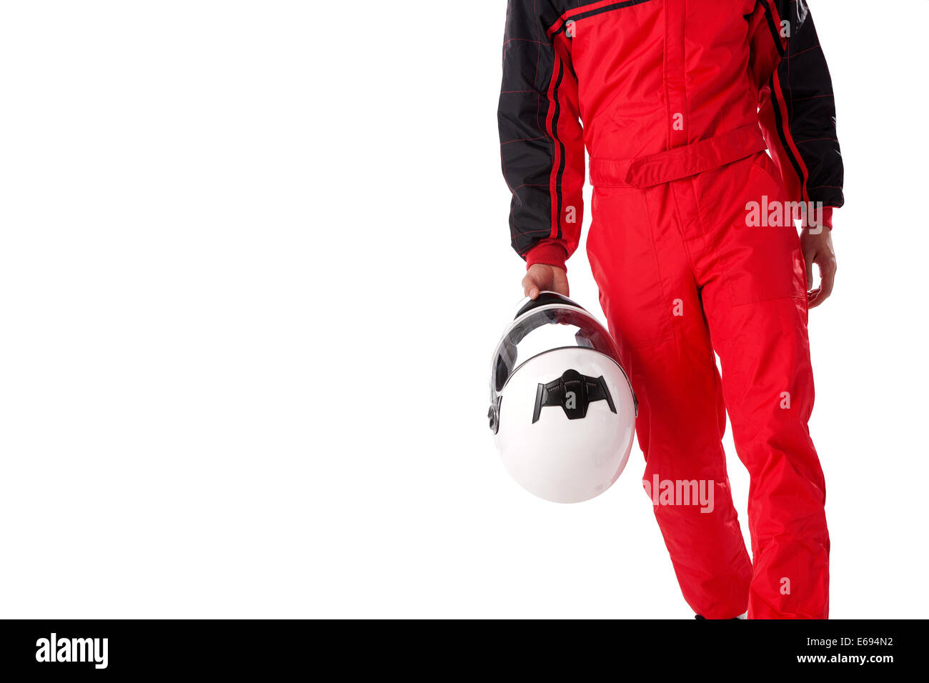 Young race car driver Stock Photo Alamy