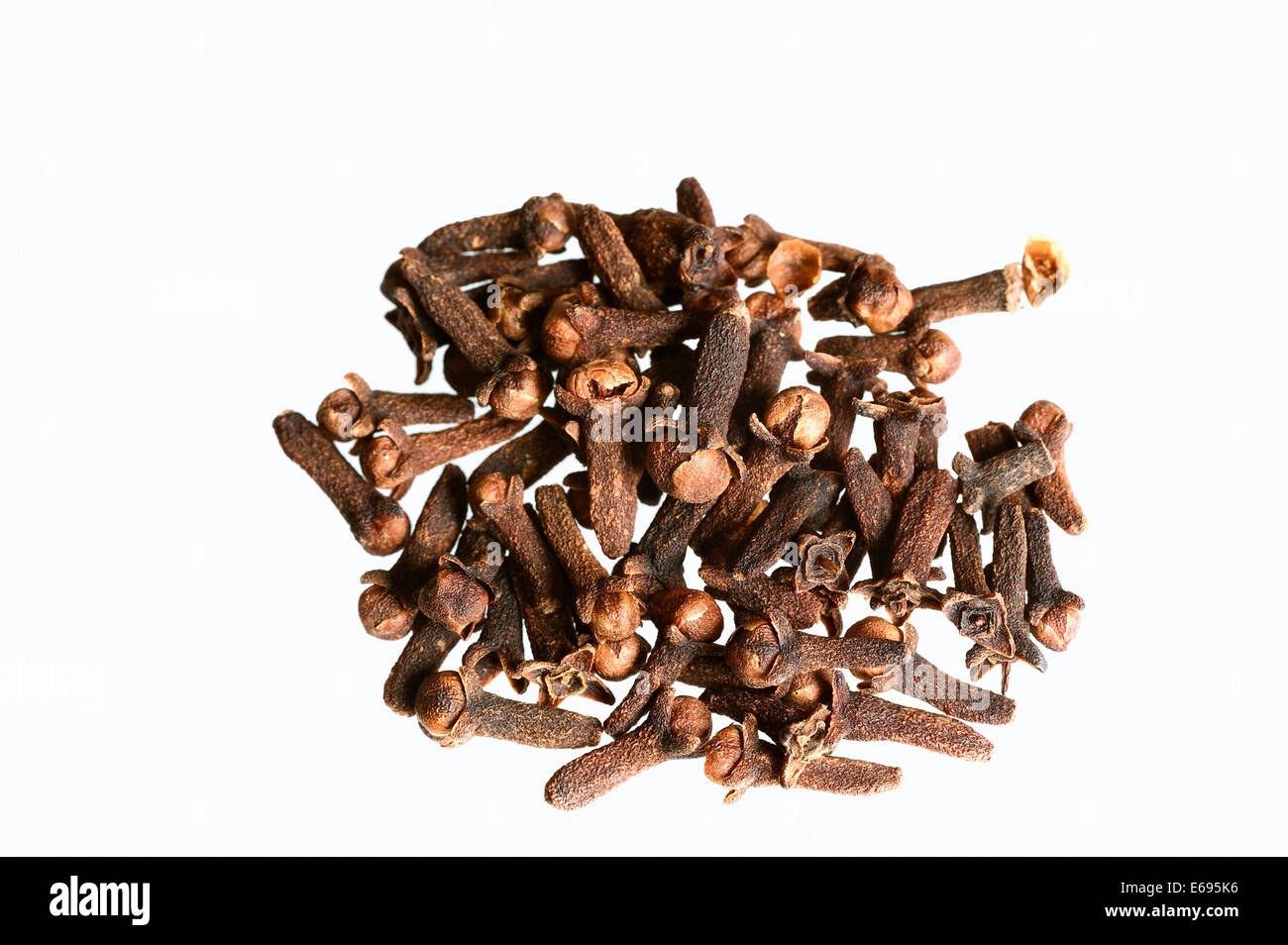 Dried Cloves (Syzygium aromaticum) Stock Photo