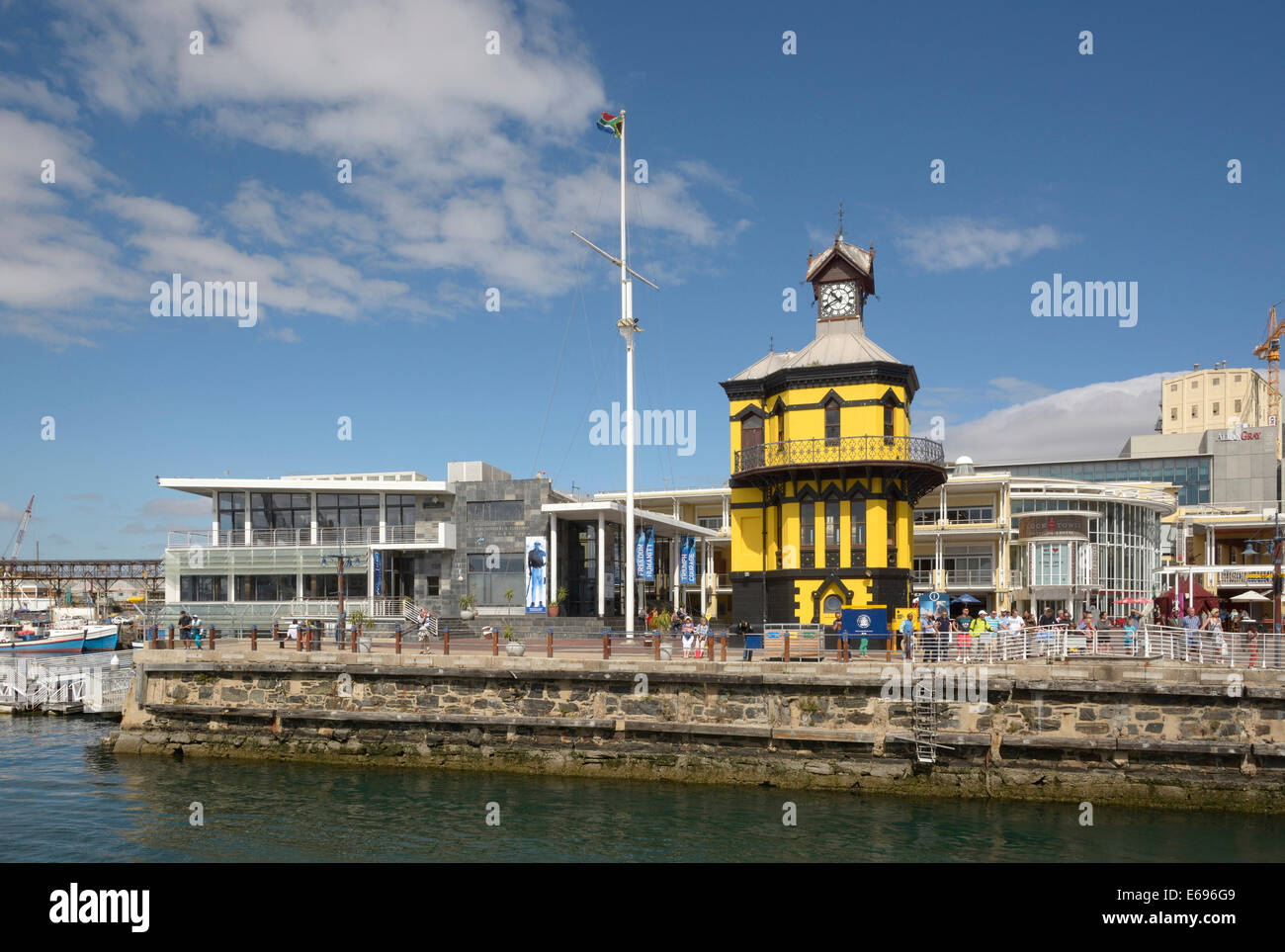 Clock Tower and the Nelson Mandela Gateway, Victoria and Alfred