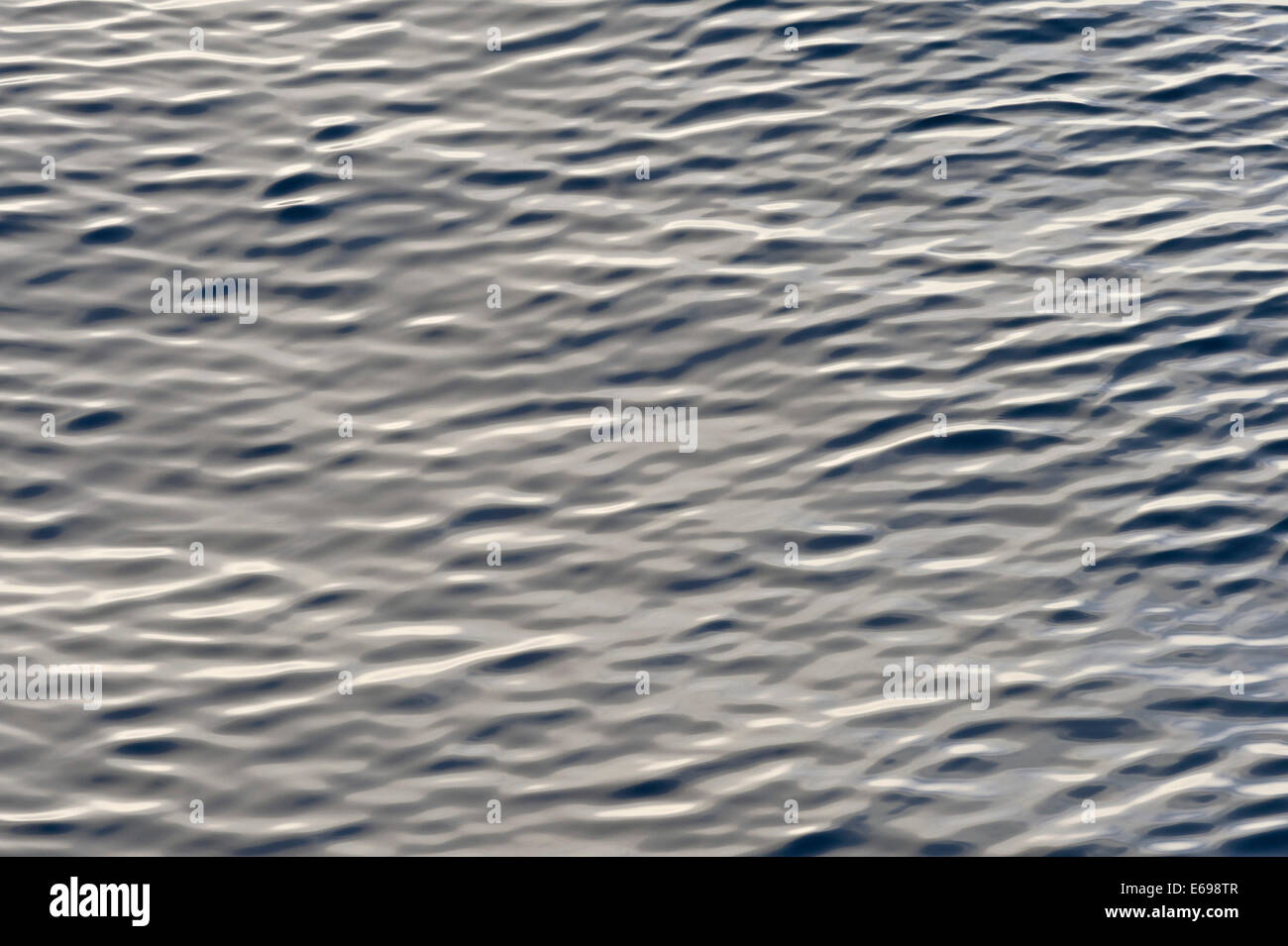 Small waves, ocean surface, Arctic Ocean, Spitsbergen, Svalbard archipelago, Svalbard and Jan Mayen, Norway Stock Photo