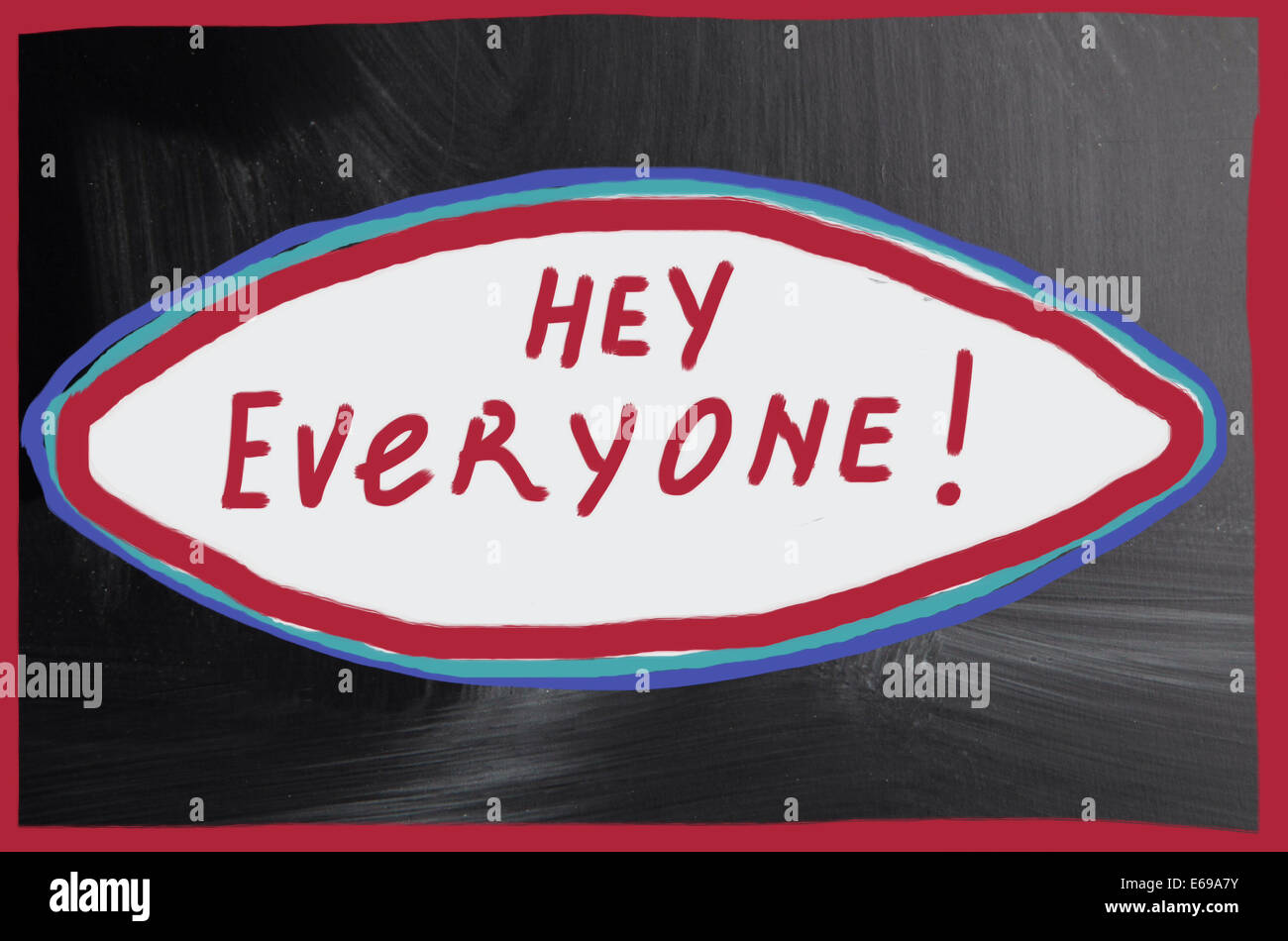 hey everyone! Stock Photo Alamy