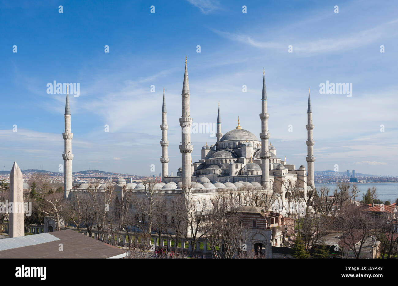 The blue mosque, Istanbul, Turkey Stock Photo - Alamy