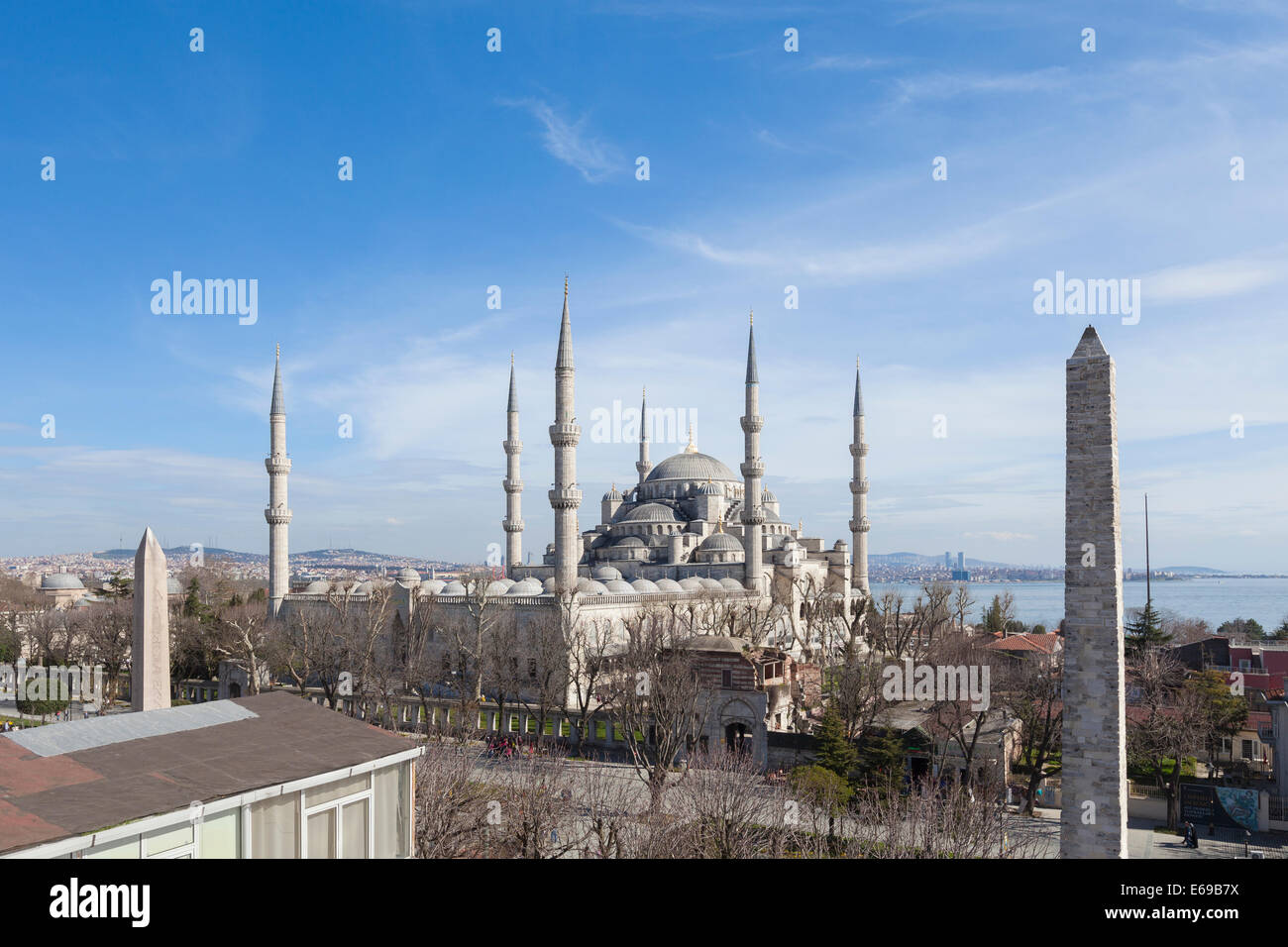 The blue mosque, Istanbul, Turkey Stock Photo - Alamy
