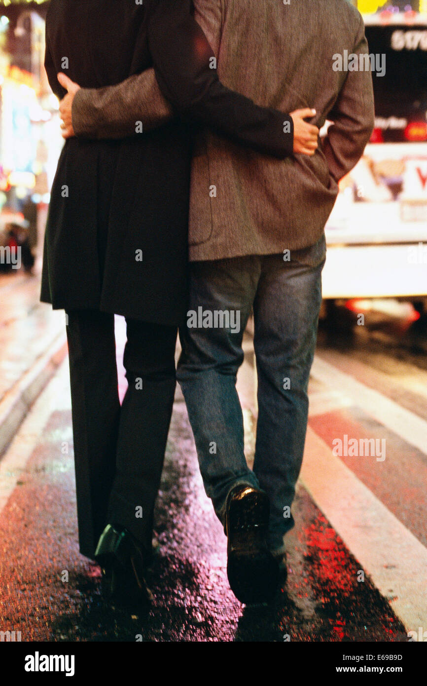 Man walking close up night hi-res stock photography and images - Alamy