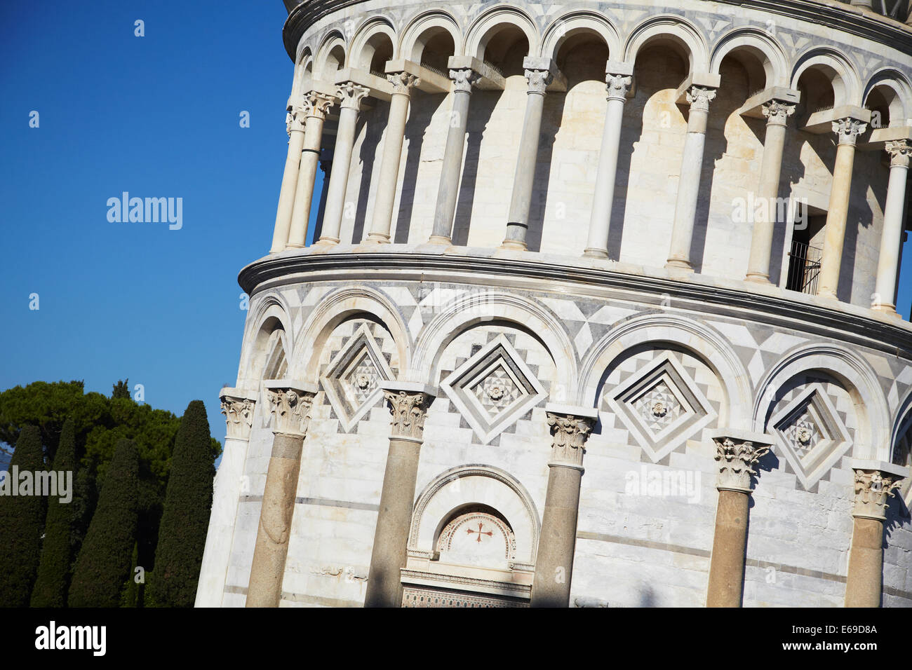 Leaning Tower of Pisa, Toscana, Italy Stock Photo
