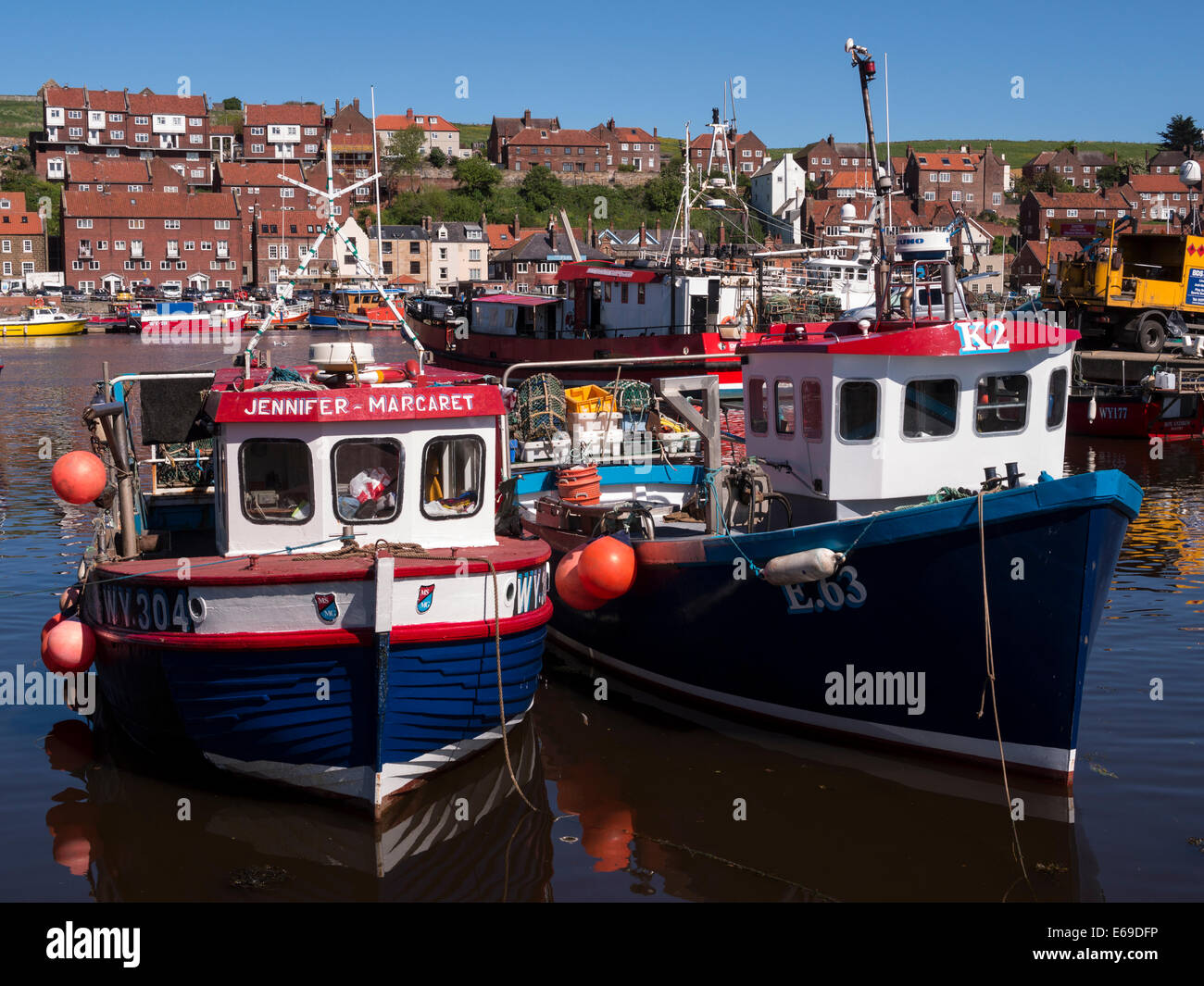 harbour,whitby, north yorkshire coast Stock Photo - Alamy
