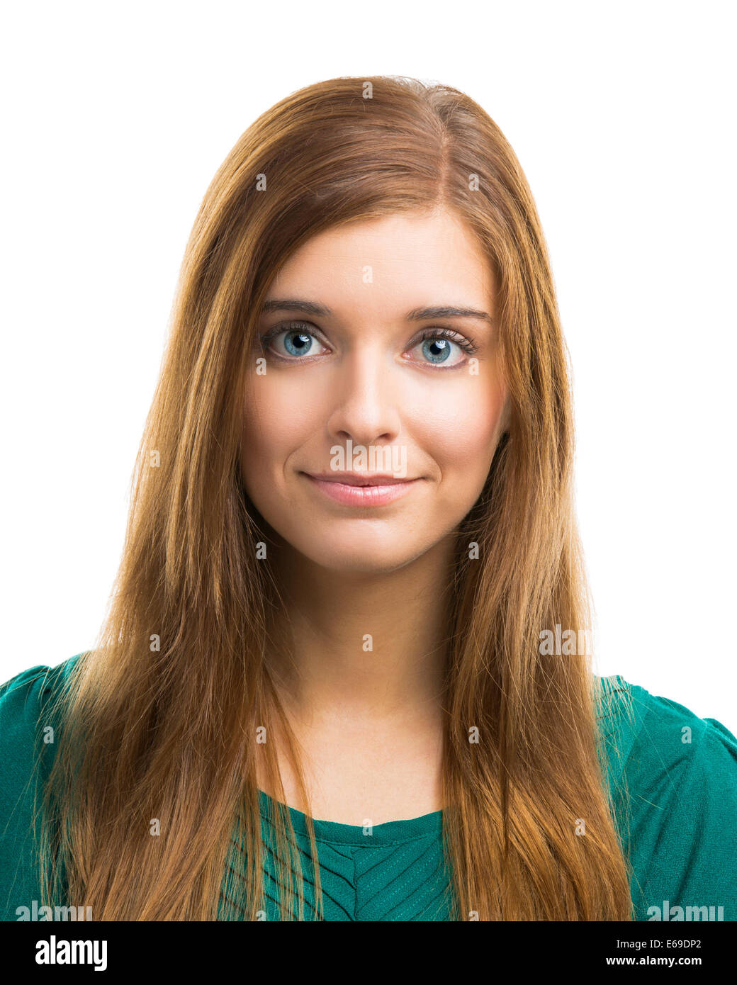 Teen girl face smiling portrait hi-res stock photography and images - Alamy