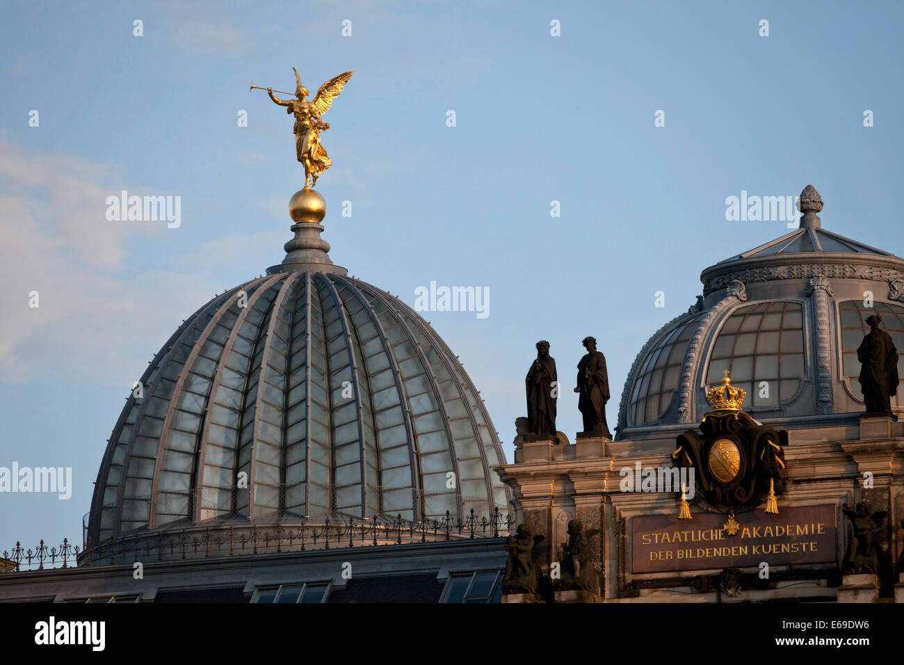 Academy of Fine Arts in Dresden, Saxony, Germany, Europe Stock Photo