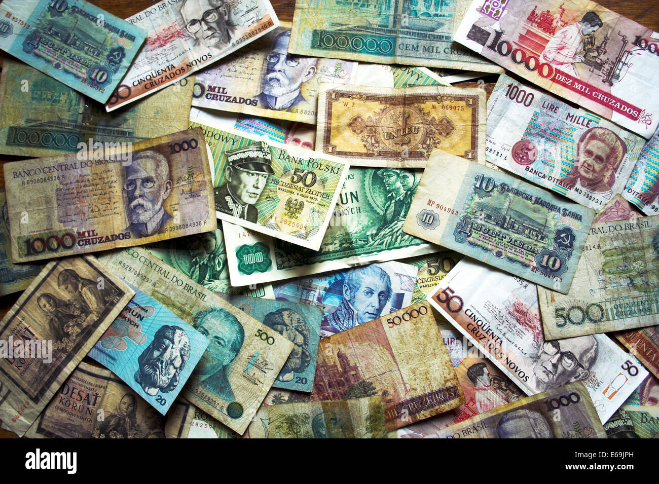 international,currency,exchange rate Stock Photo