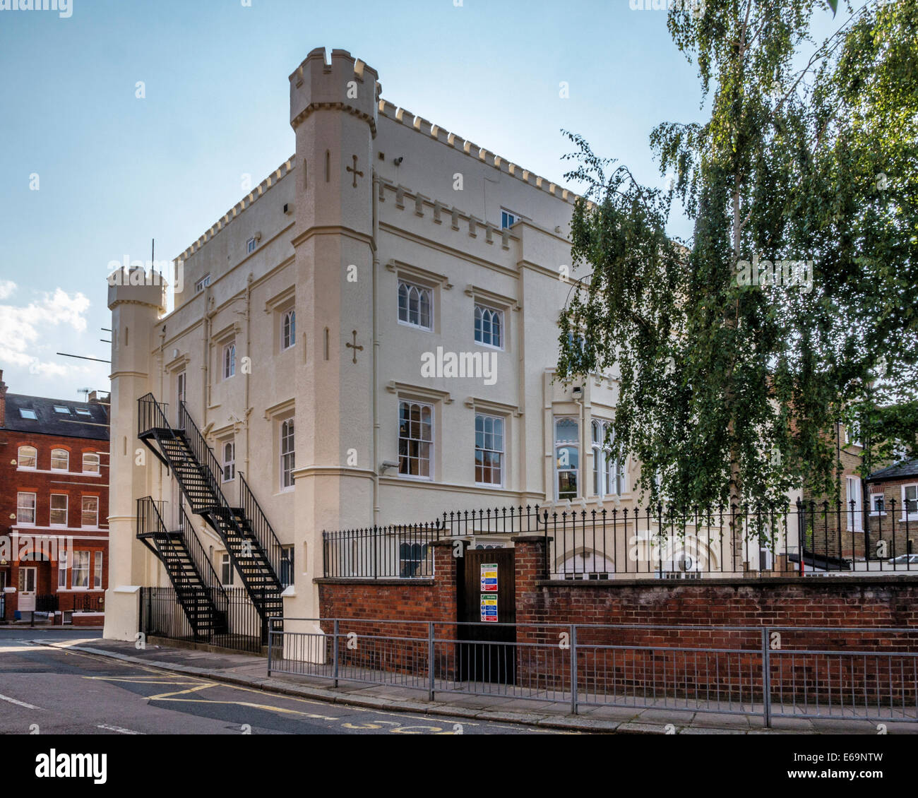 Richmond Old Vicarage School On Richmond Hill Richmond Upon Thames Surrey London Uk Stock Photo Alamy
