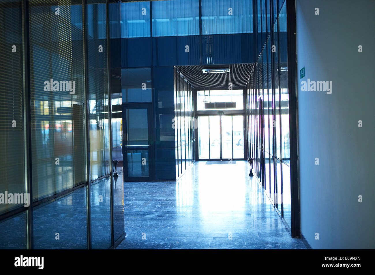 Interior Architecture Course Light Incidence Stock Photo