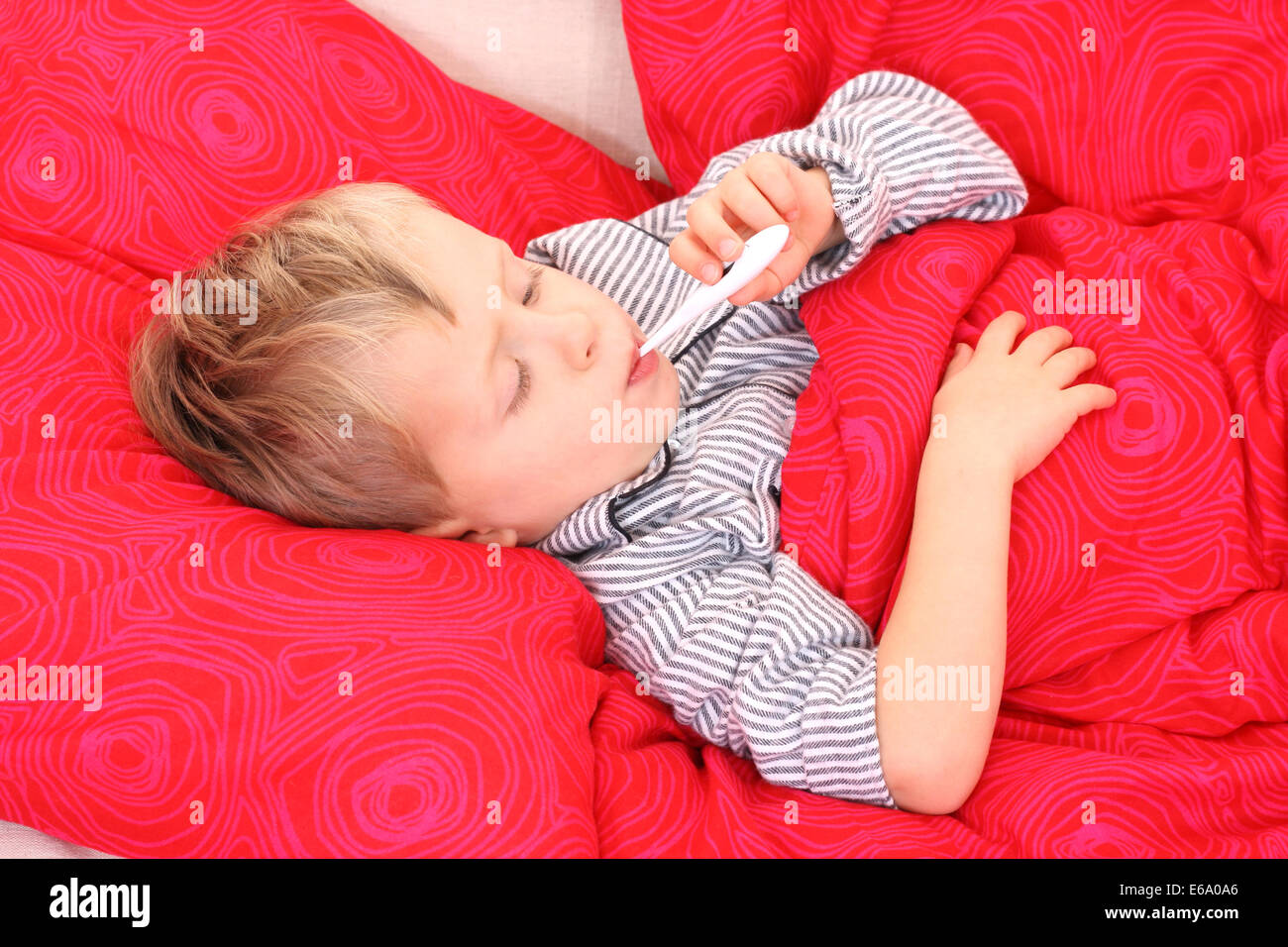 6 year old child thermometer hires stock photography and images Alamy
