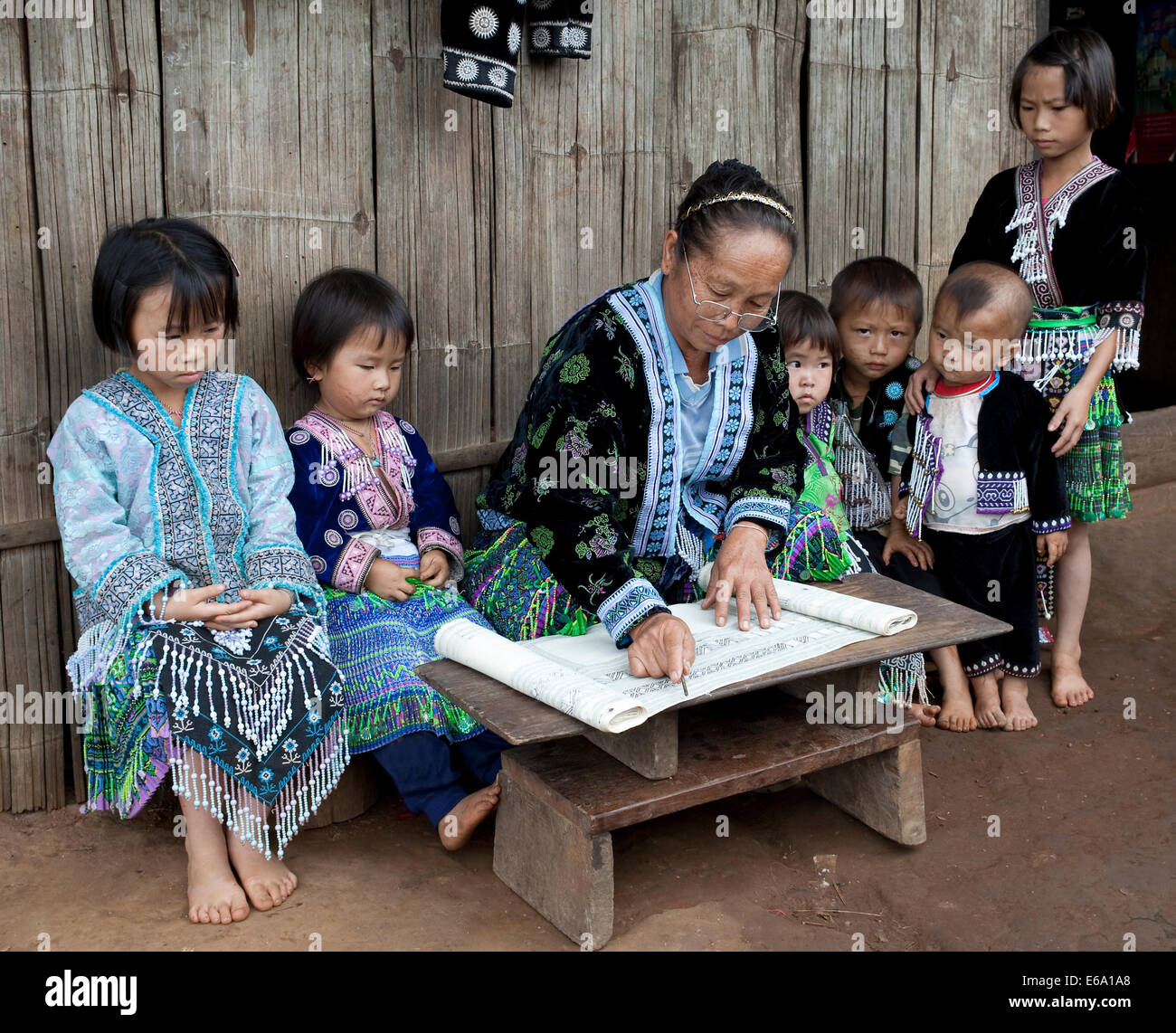 schoolchild,class,teacher Stock Photo