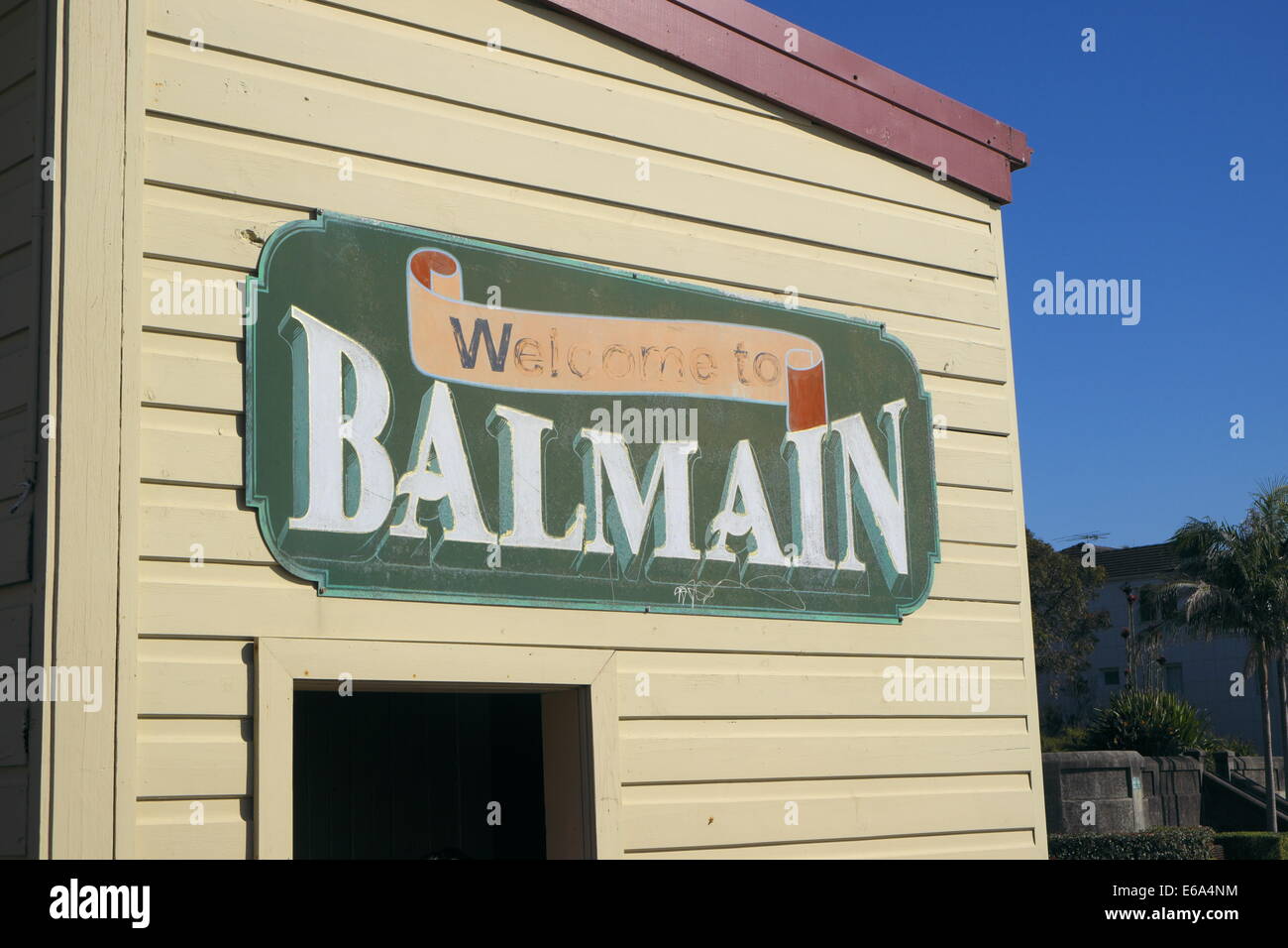 balmain east ferry balmain is suburb sydney located close the city centre,australia Stock Photo - Alamy