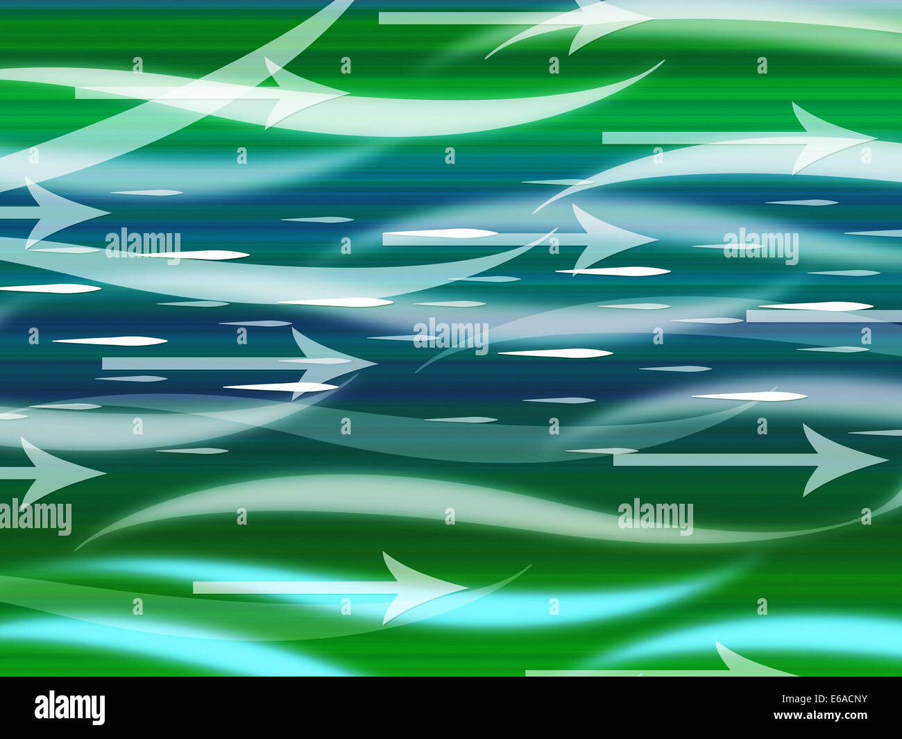 Arrows Background Meaning Data Pathway And Connections Stock Photo - Alamy
