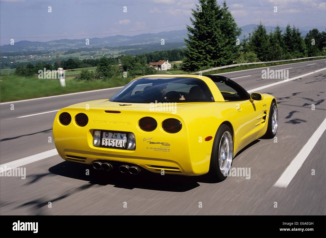 Chevrolet Corvette C5 2000 model year MY Millennium Yellow special