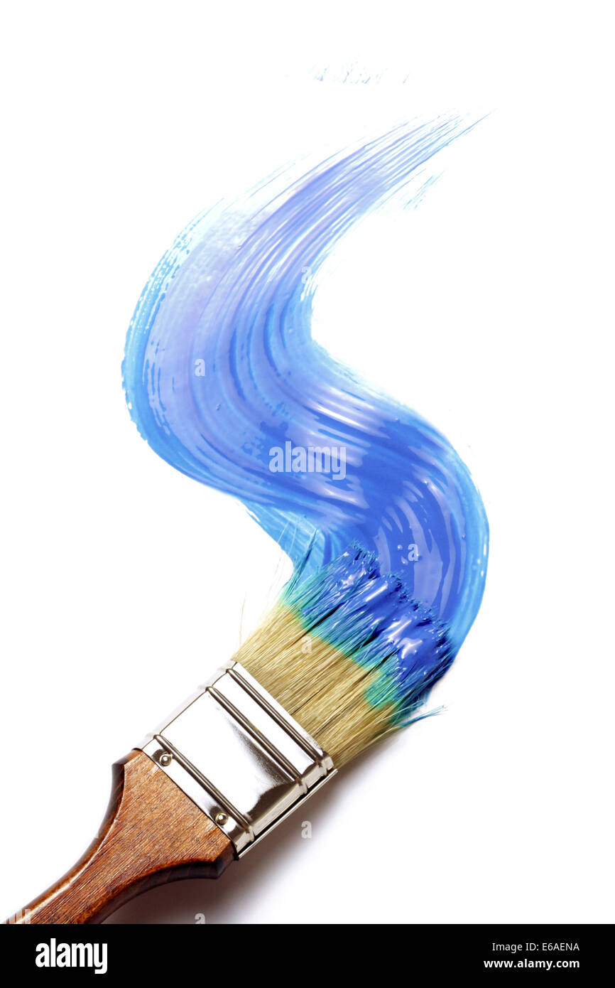 Colour brush strokes hires stock photography and images Alamy