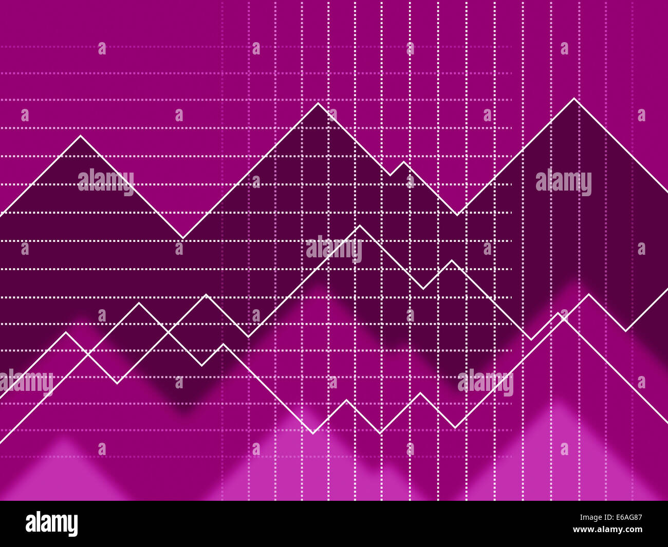 Purple Spikes Background Meaning Peaks And Jagged Lines Stock Photo - Alamy